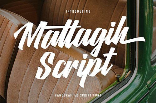 Matlagih Handcrafted Script Font