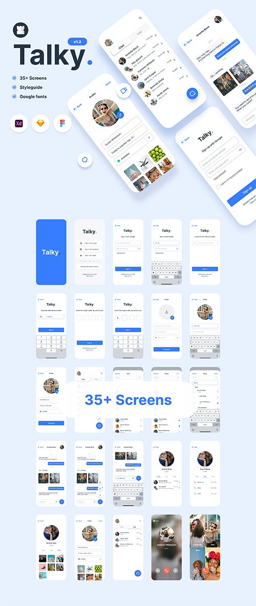 Talky | Chat & Video Messenger App