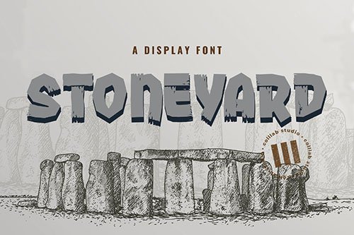 Stoneyard Font