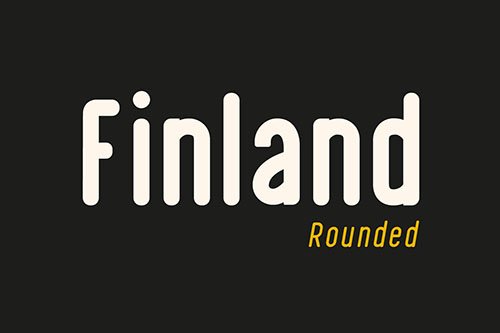 Finland Rounded - Font Family