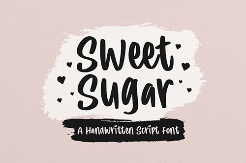 Sweet Sugar - Cute Font