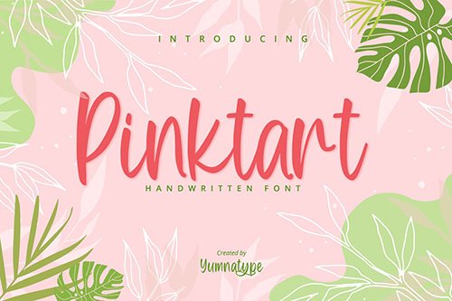 Pinkart-Lovey Handwritten Font