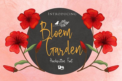 Bloem Garden - Handwritten Font