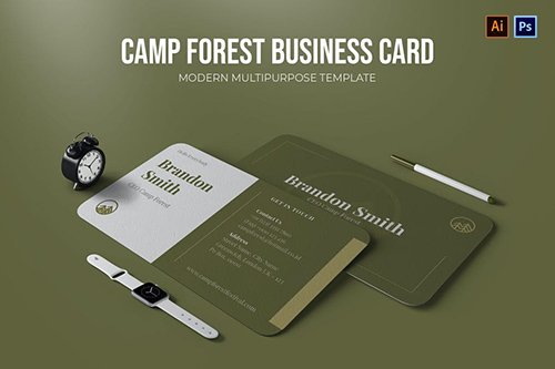 Camp Forest - Business Card