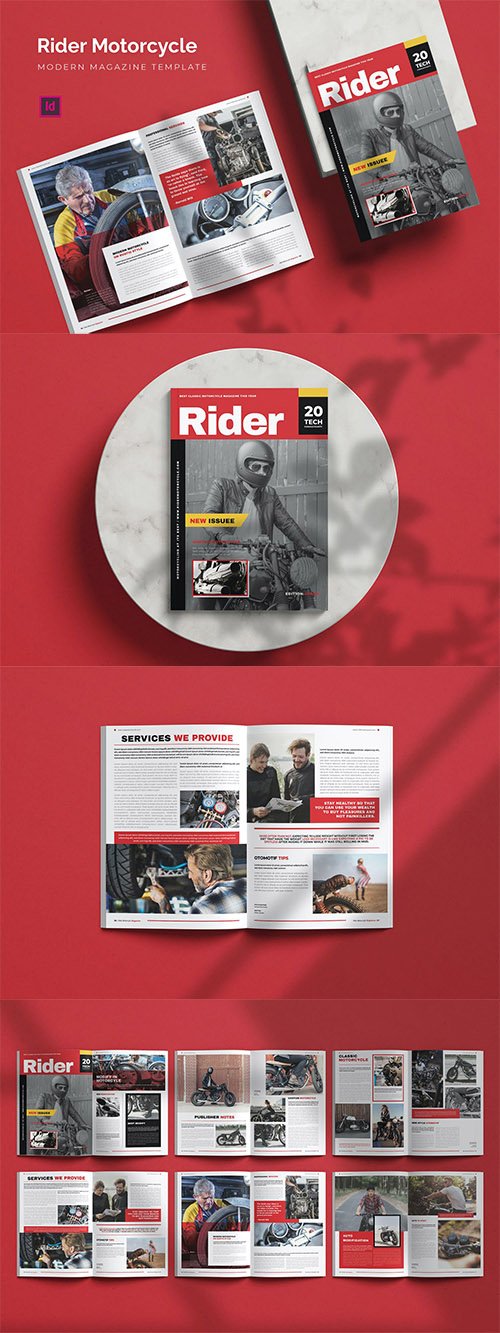 Rider Motorcycle - Magazine