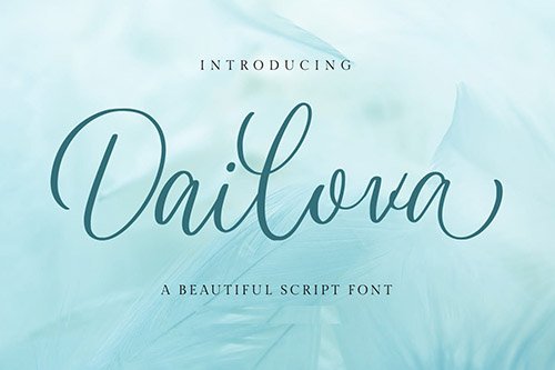 Dailova - Beautifull Script