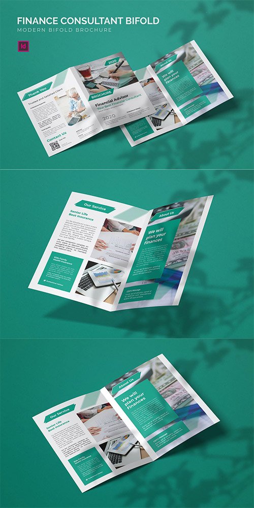 Finance Consultant - Bifold Brochure