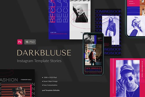 Fashion Streetwear Instagram Stories Template