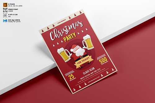 Christmas Flyer Template Vol. 01