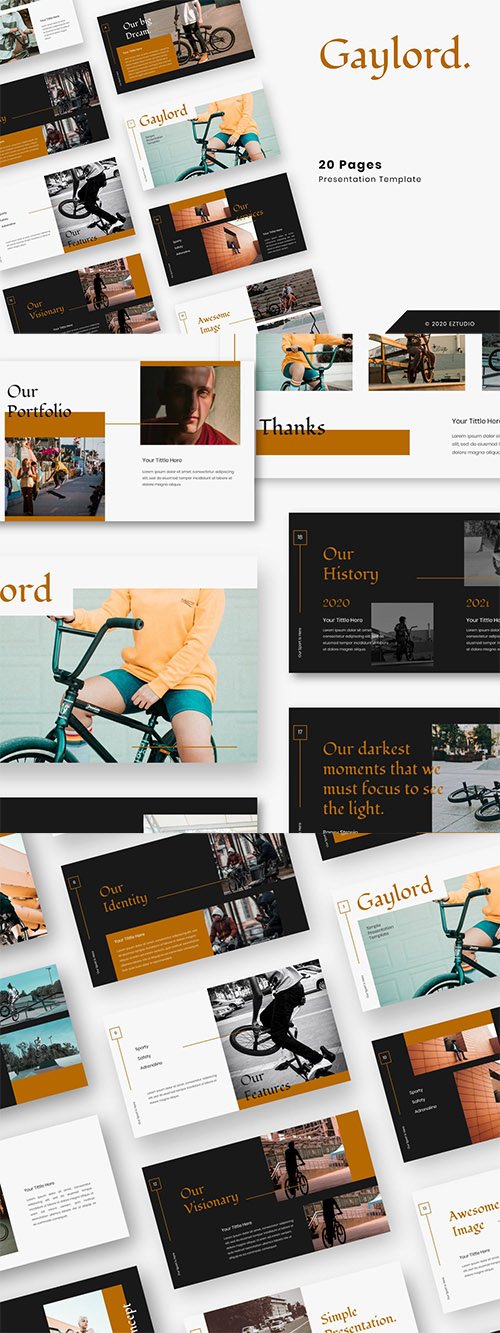 Gaylord - Powerpoint, Keynote and Google Slides Template
