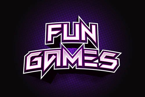 Fun Games - Futuristic Display Font