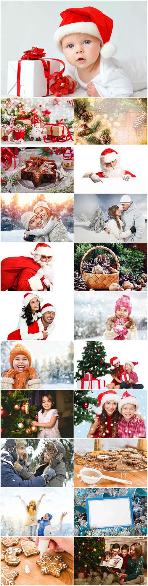 New Year and Christmas stock photos 90
