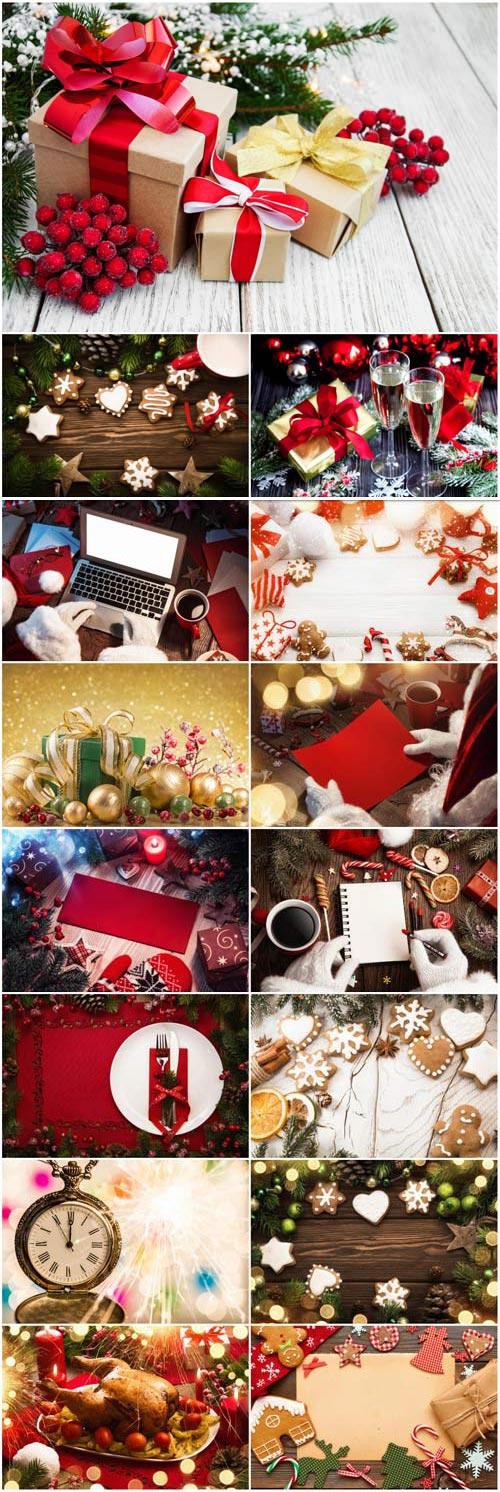 New Year and Christmas stock photos №63