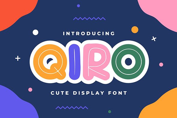 Qiro QR Font