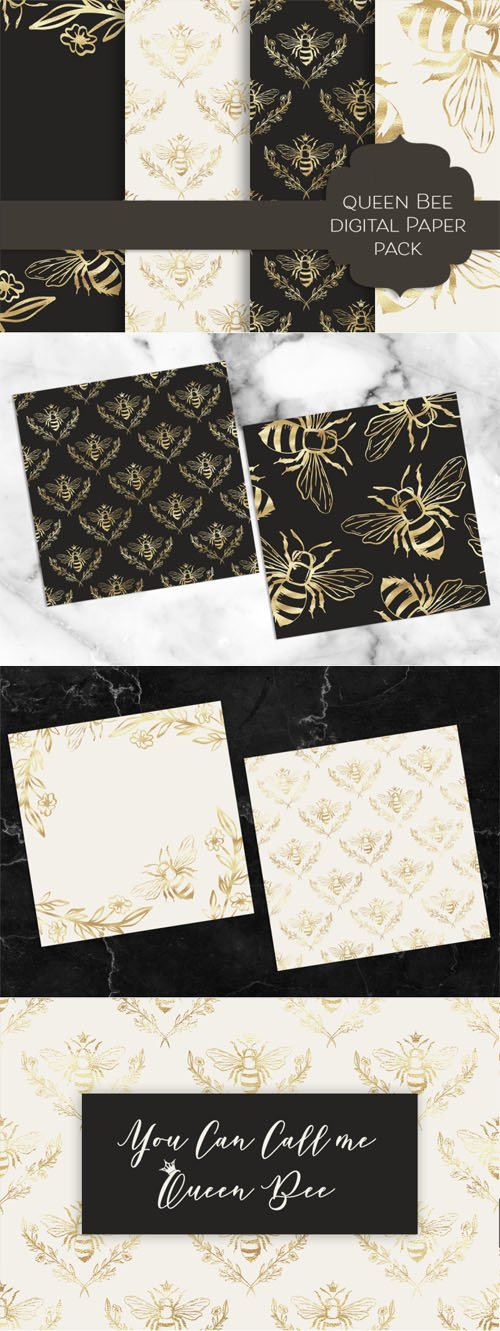 Queen Bee Textures Collection