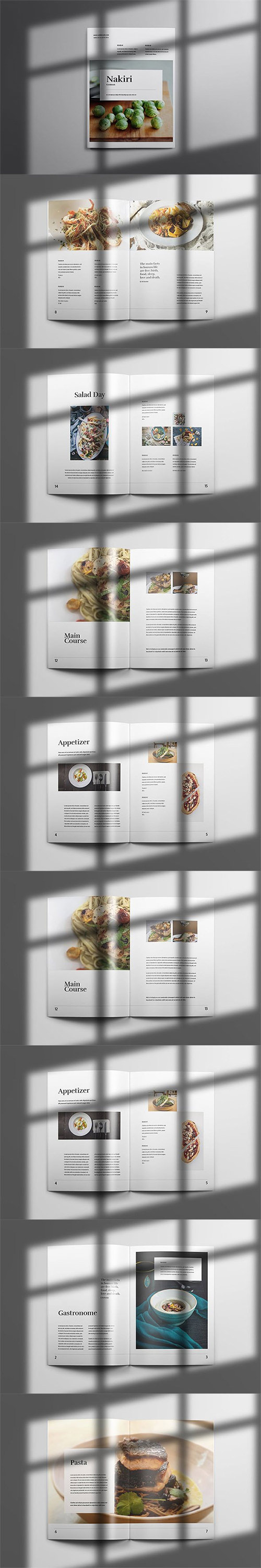 Nakiri - Brochure Food Template Indesign