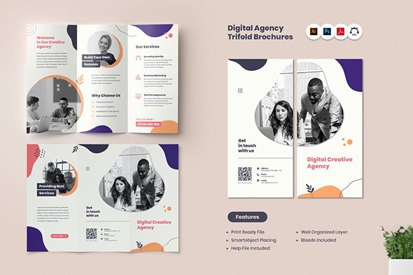 Digital Agency TriFold Brochure