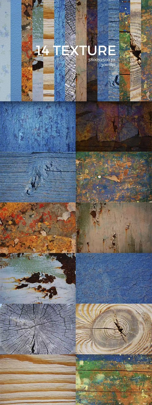 14 Nature Textures Collection