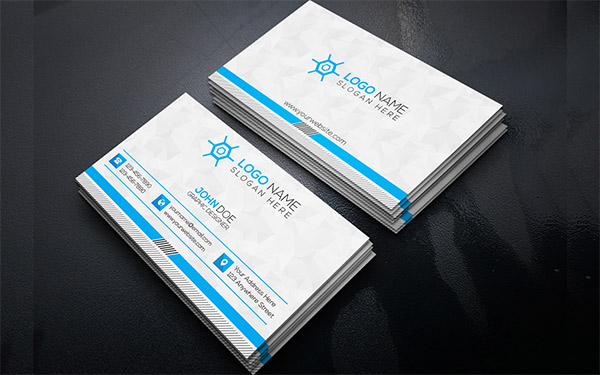 Clean And Modern Business Card Design - Corporate Identity Template
