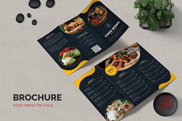 Restaurants Food Menu Brochure