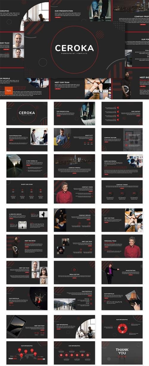 Ceroka - Business Powerpoint, Keynote and Google Slides Template