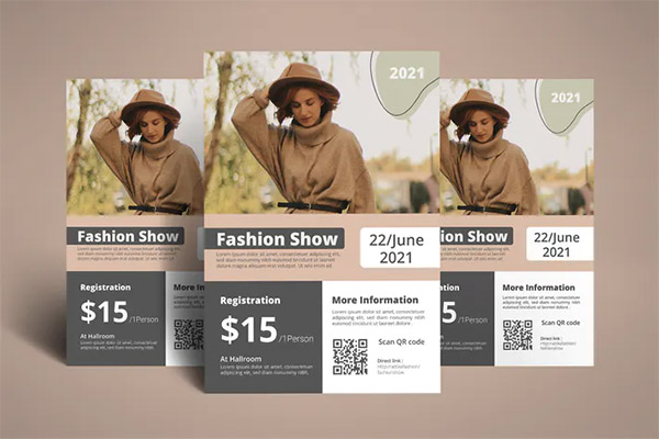 Fashion Exhibition Poster Flyer