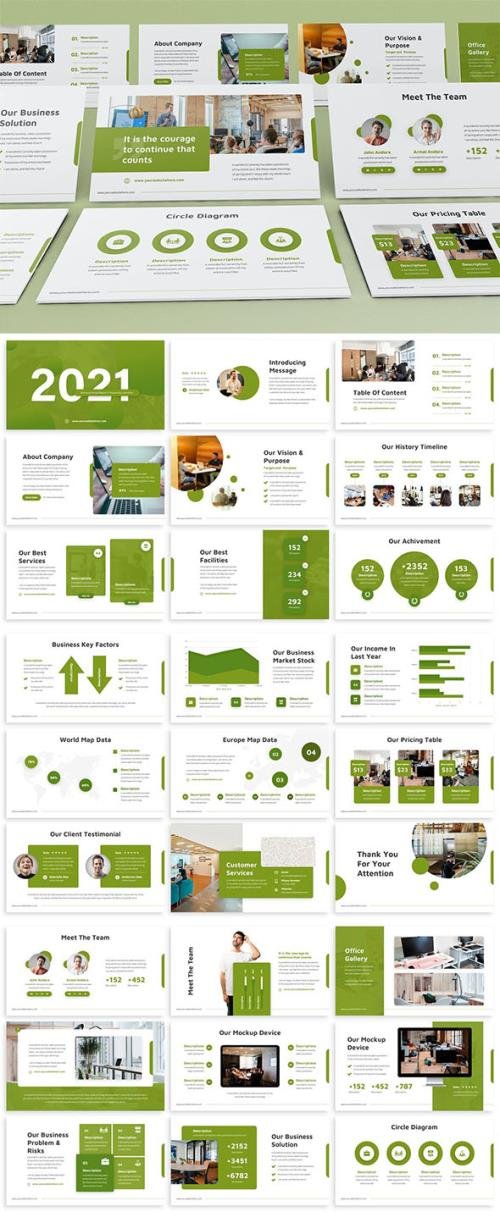 2021 Annual Report Keynote Template