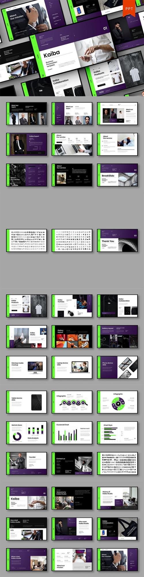 Kaiba – Business PowerPoint Template