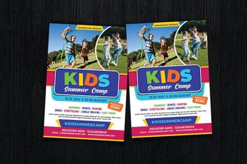 Kids Camp / Summer Camp Flyer