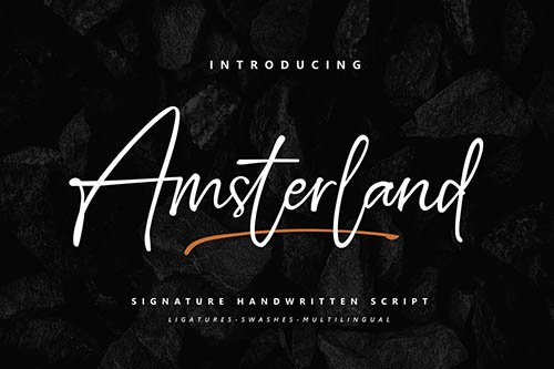 Amsterland Font