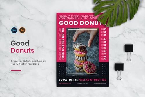 Good Donuts Flyer