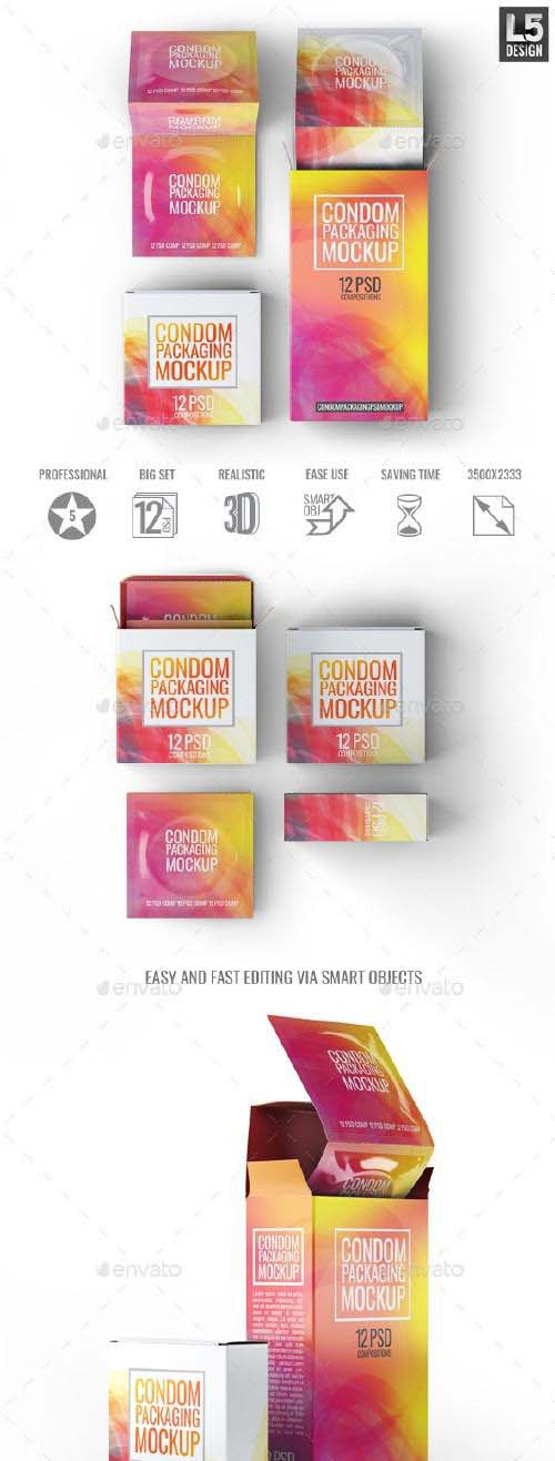 GR - Condoms Packaging Mock-Up
