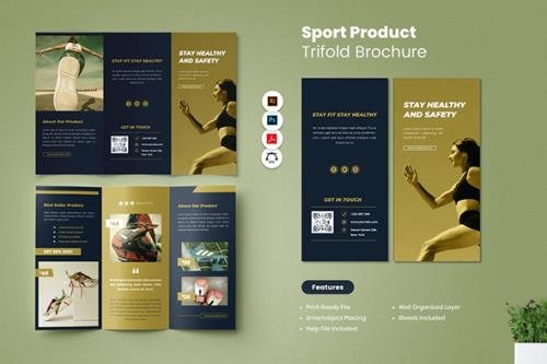 Sport Product Trifold Brochure