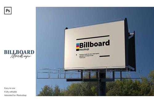 Billboard Mockup 2 Views