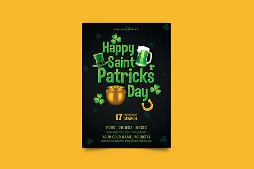 St. Patrick's Day flyer