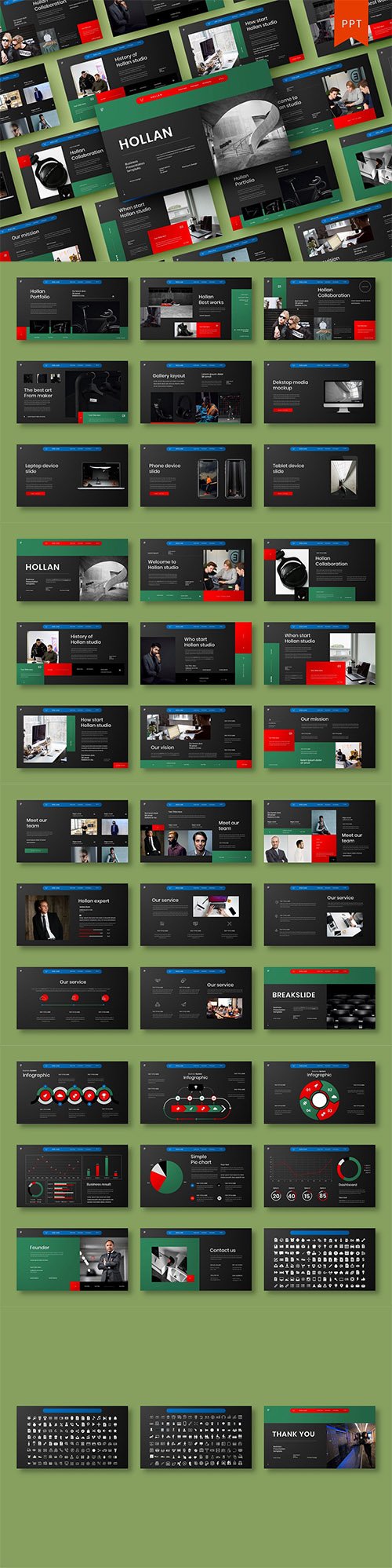 Hollan – Business PowerPoint Template