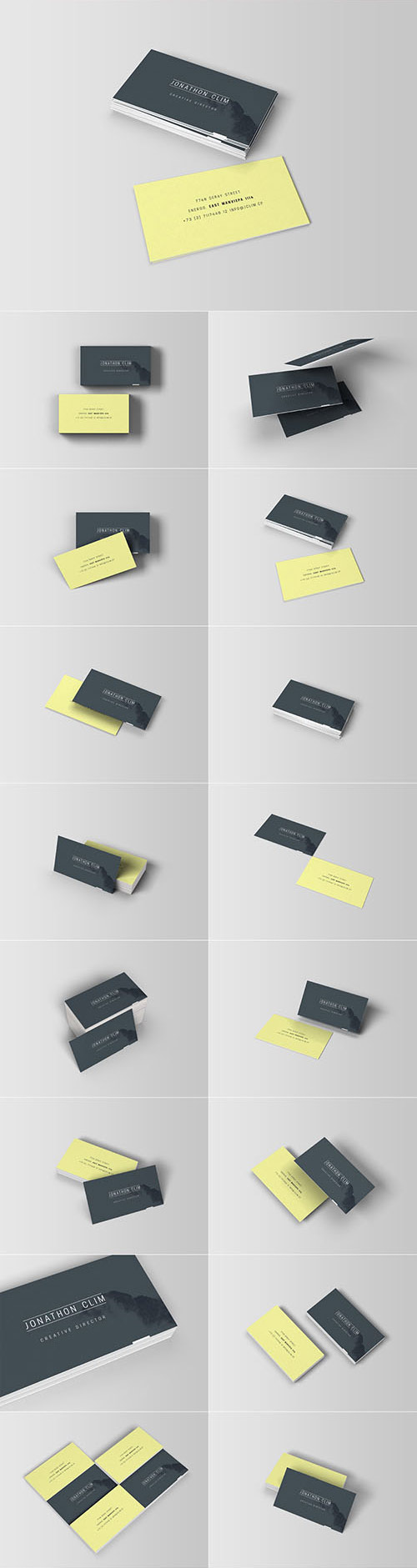 PSD Mock-Up - Ultimate Business Card