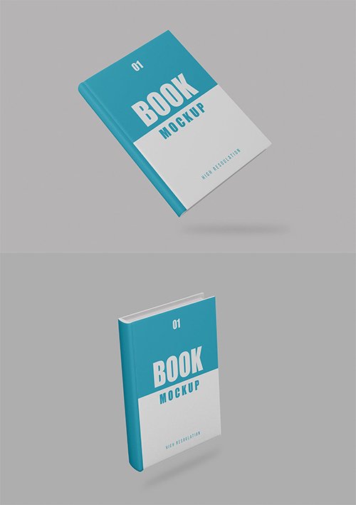 Book Mockup - Vol 05 PSD