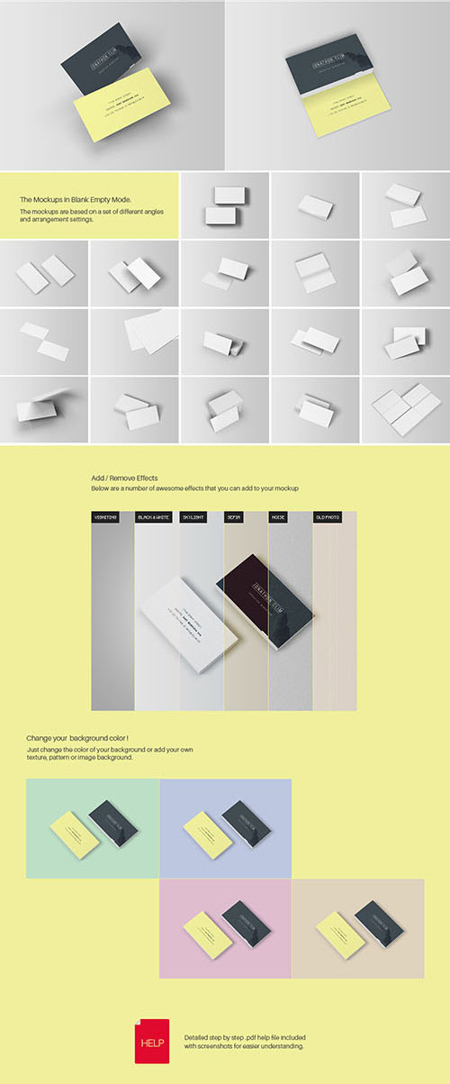 PSD Mock-Up - Ultimate Business Card