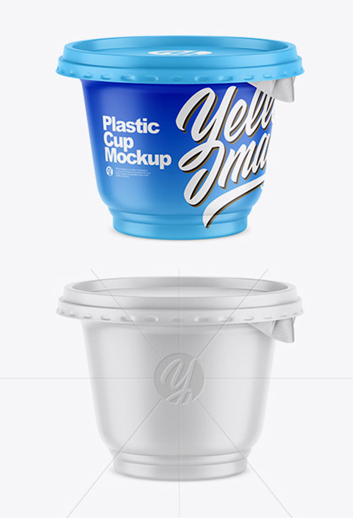 Plastic Cup Mockup 42813
