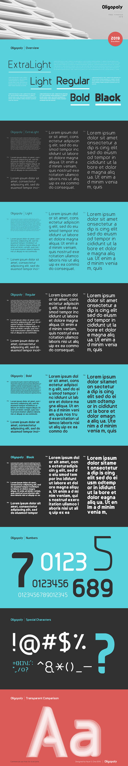 Oligopoly Font (5-Weights)