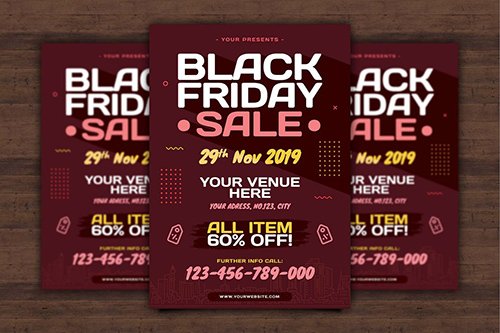 Black Friday Flyer PSD
