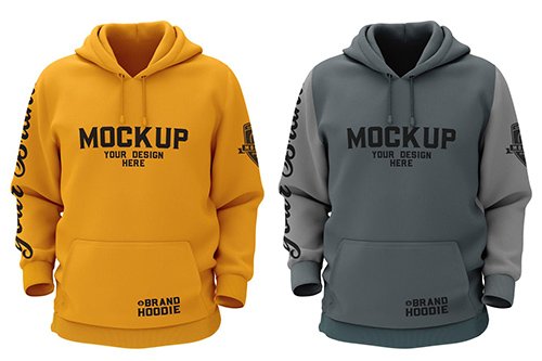 Sweatshirt Hoodie Mockup 2 PSD