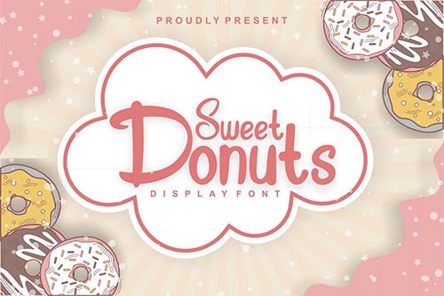 Sweet Donuts Display Font