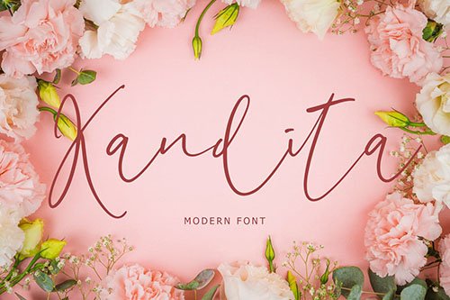 Kandita Modern Font