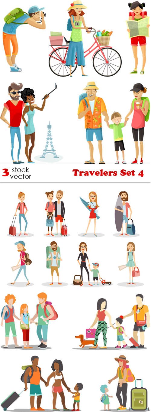 Vectors - Travelers Set 4