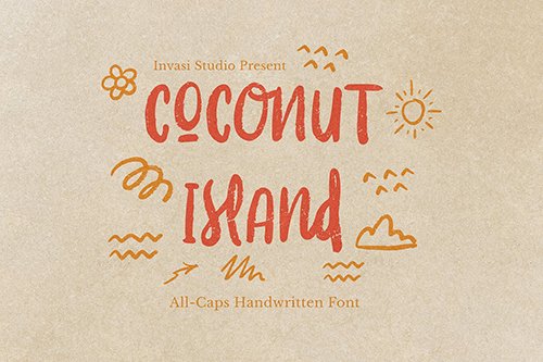 Coconut Island | Display Font