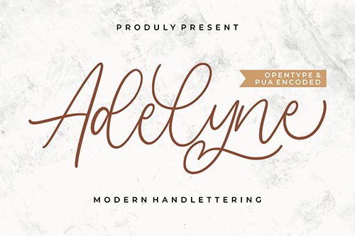 Adelyne Modern Handlettering