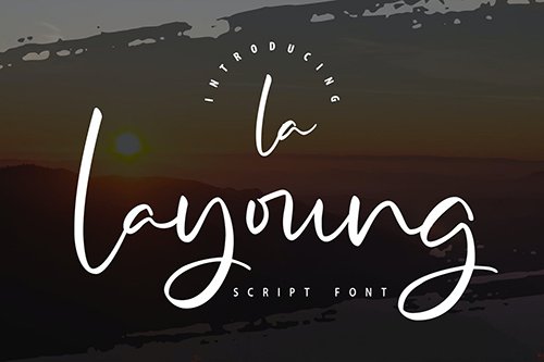La Layoung | Script Font