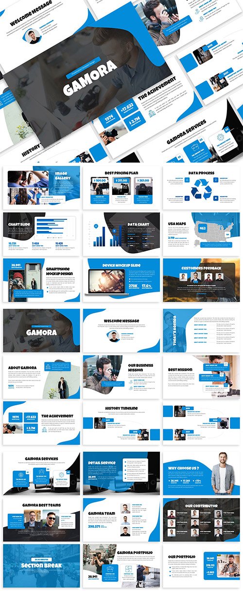 Gamora - Business Template Prensentation